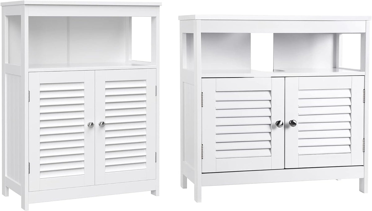 VASAGLE Meuble Sous Lavabo, Meuble De Salle De Bain, Armoire De Salle