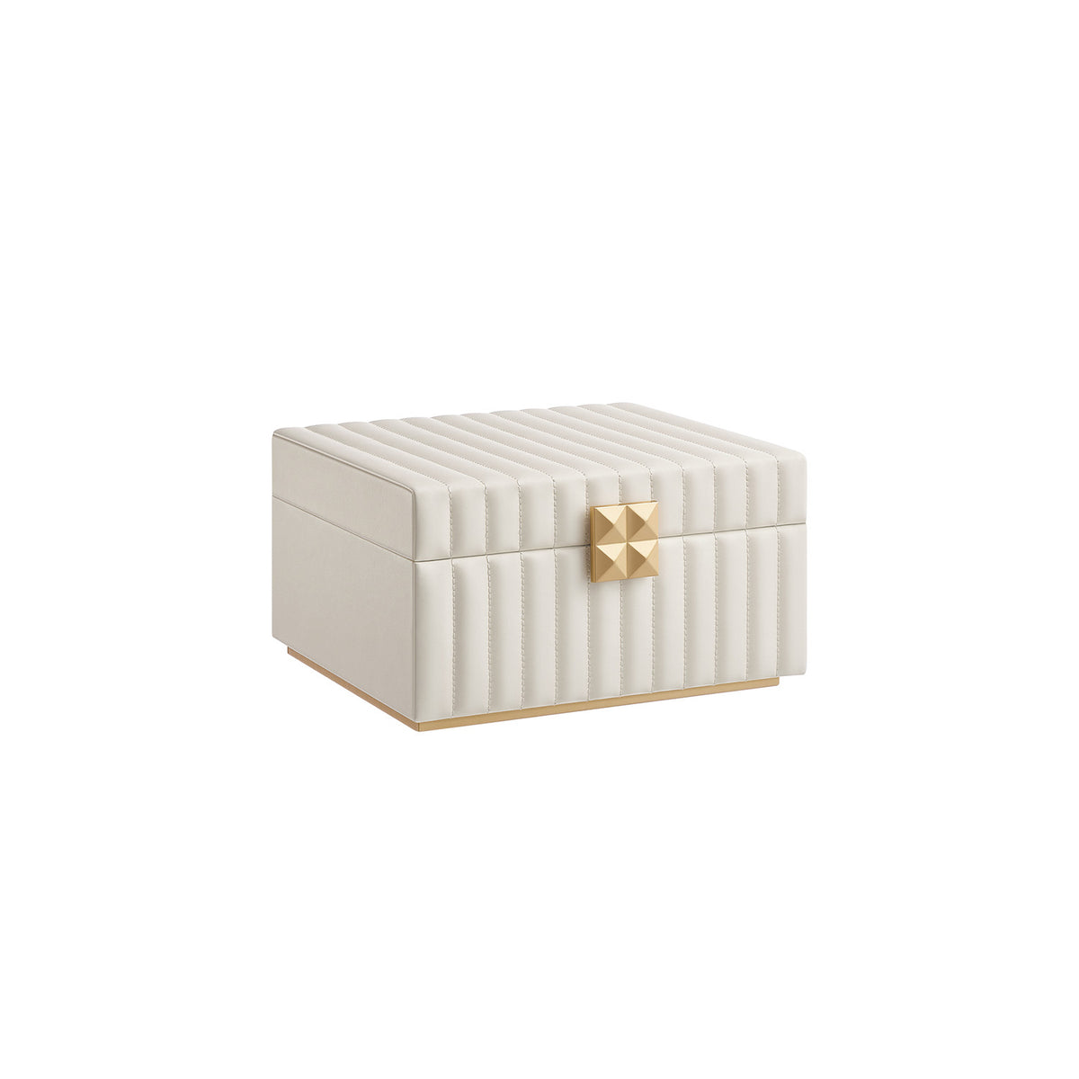 SONGMICS HOME ANAH Collection - Boîte à Bijoux à 3 Étages avec Miroir, Organiseur, avec 2 Tiroirs, Surface PU avec Coutures, Effet Suspendu, 21,5 x 24 x 15,8 cm, Idée Cadeau, Blanc SONGMICS HOME ANAH Collection - Boîte à Bijoux à 3 Étages avec Miroir, Organiseur, avec 2 Tiroirs, Surface PU avec Coutures, Effet Suspendu, 21,5 x 24 x 15,8 cm, Idée Cadeau, Blanc