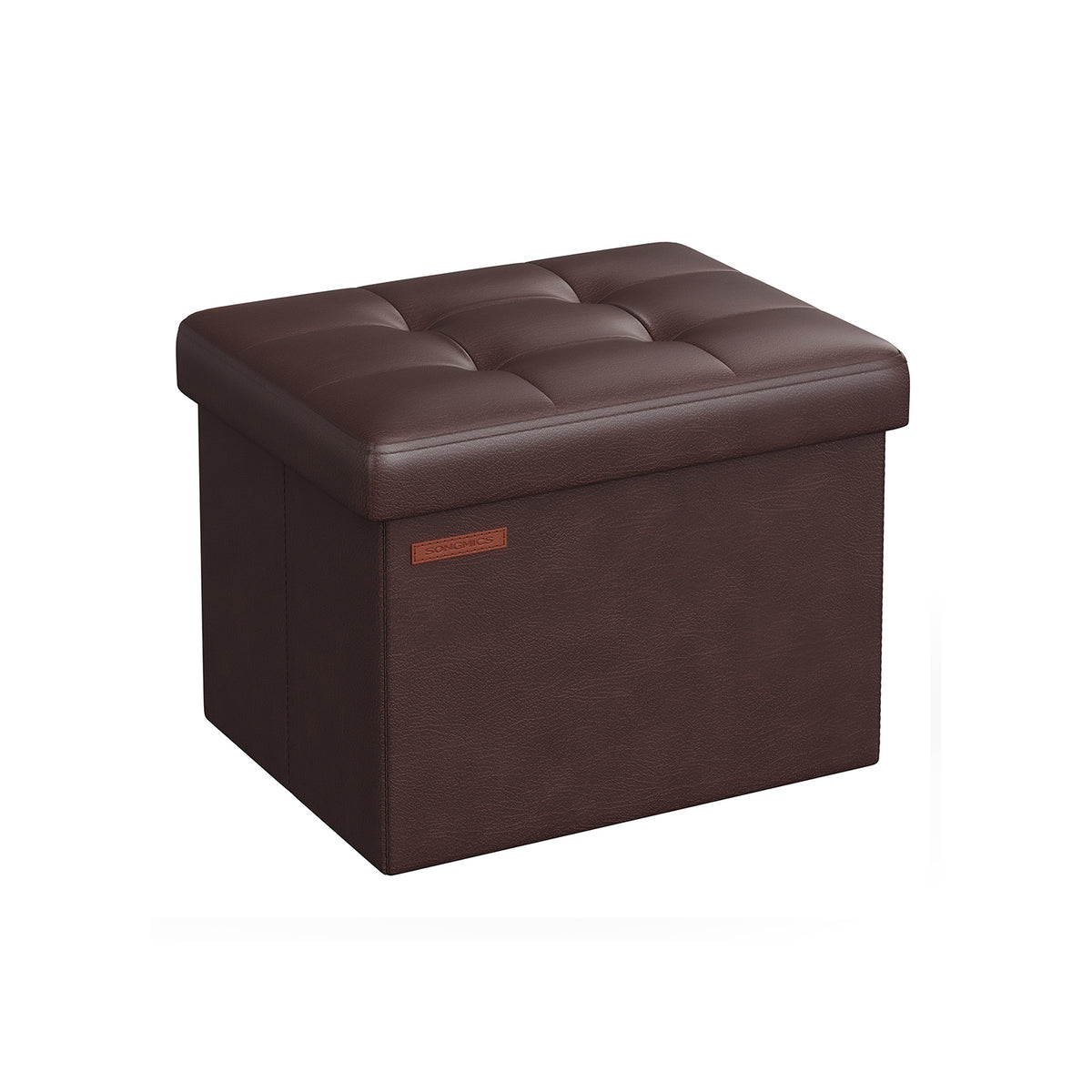 ABHENG Tabouret de Rangeent, Pouf Pliable, Canapé Pouf avec Coffre de Rangeent, Charge jusqu'à