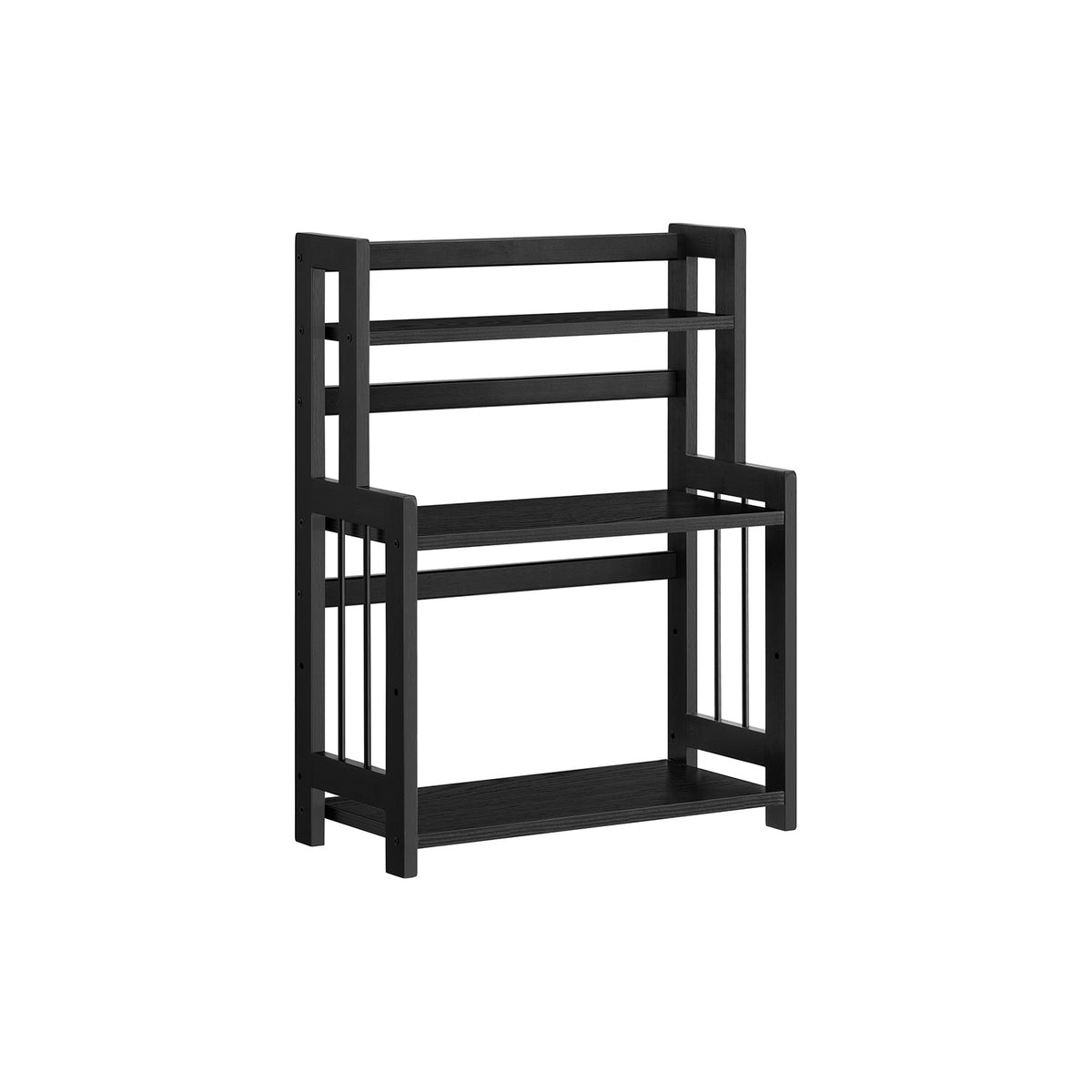 SONGMICS Étagère à épices, Étagère de rangement à 3 niveaux, Organisateur de bureau, cadre en bambou, pour cuisine, salle à manger, bureau, Marron Rustique et Noir OFS047B01 SONGMICS Étagère à épices, Étagère de rangement à 3 niveaux, Organisateur de bureau, cadre en bambou, pour cuisine, salle à manger, bureau, Marron Rustique et Noir OFS047B01