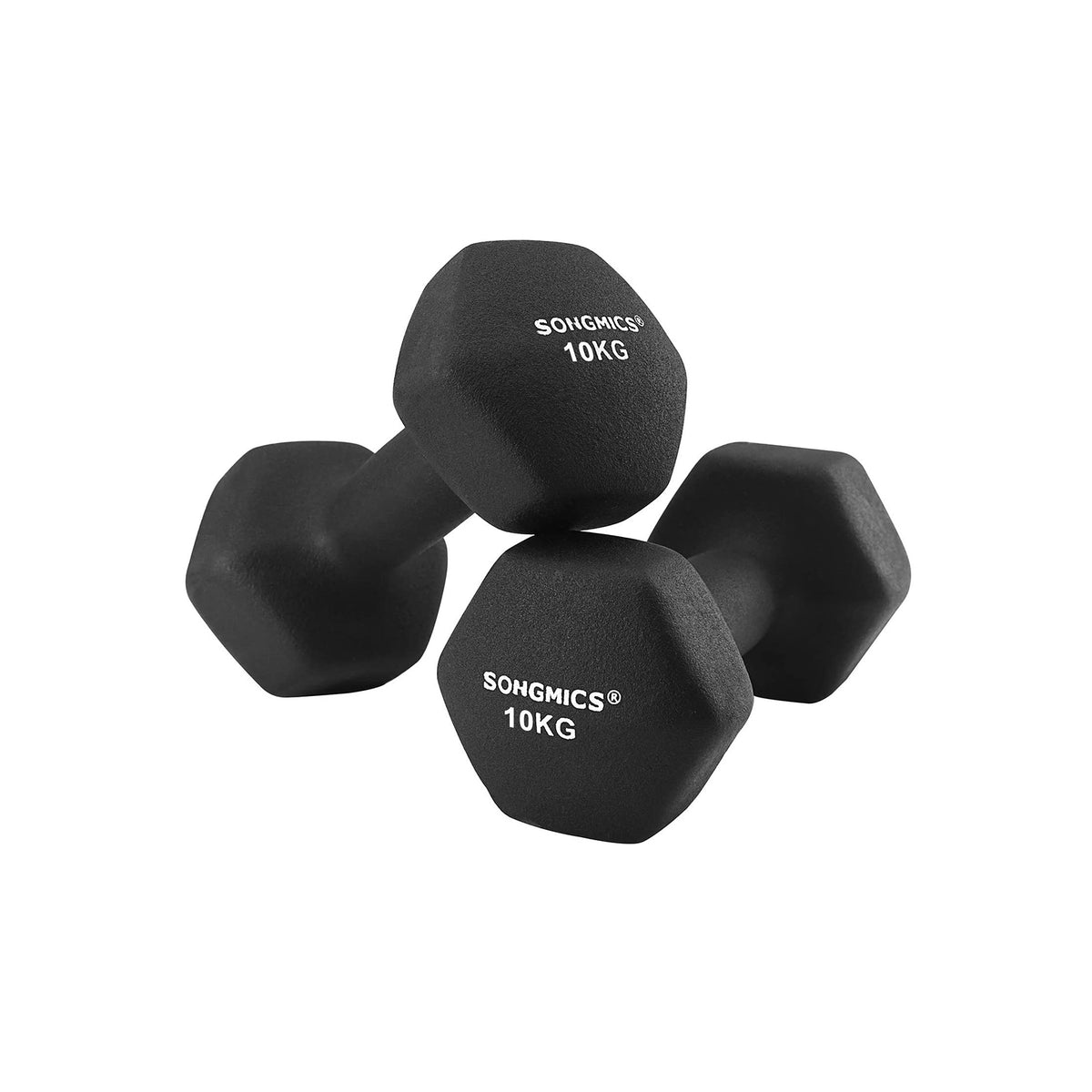 Songmics® 2 Haltères 2,5 kg Salle de sport Musculation Entraînement