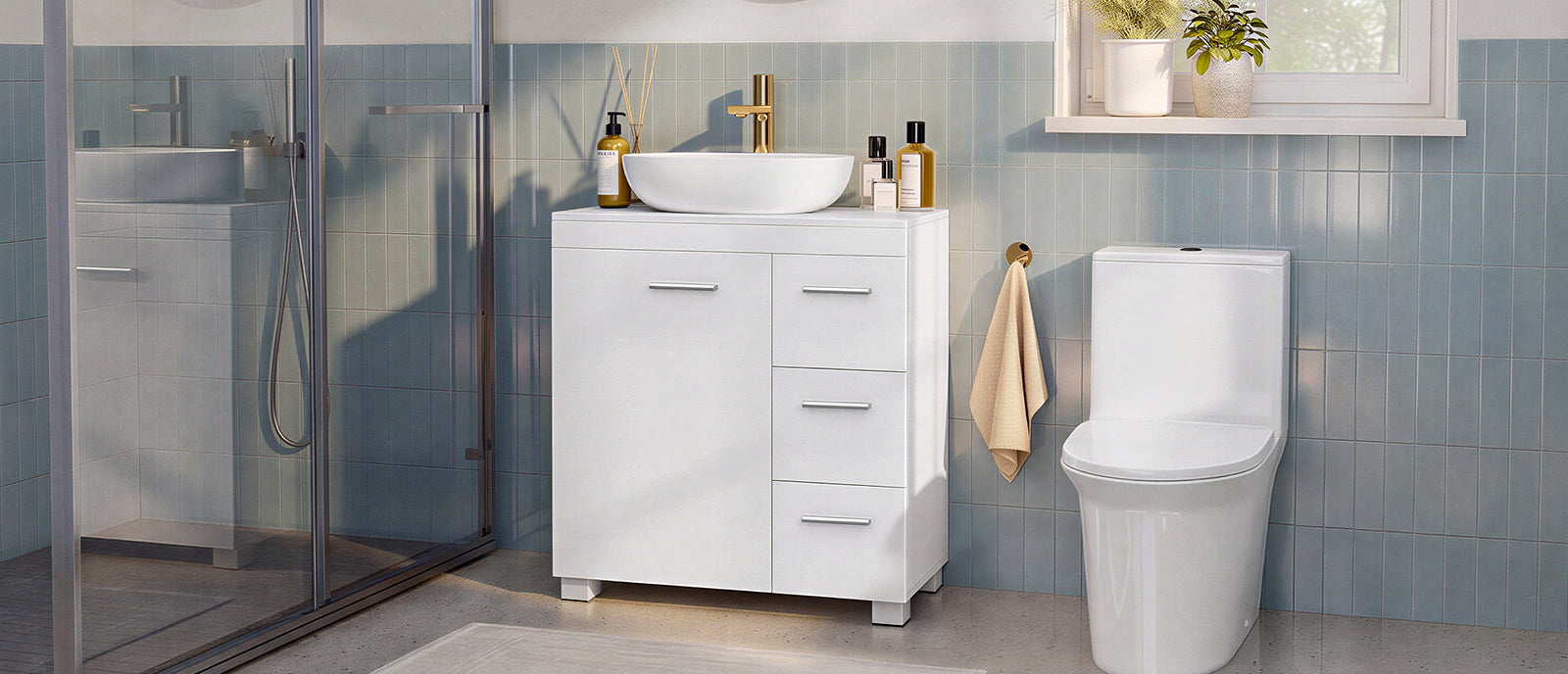 Meubles sous lavabo