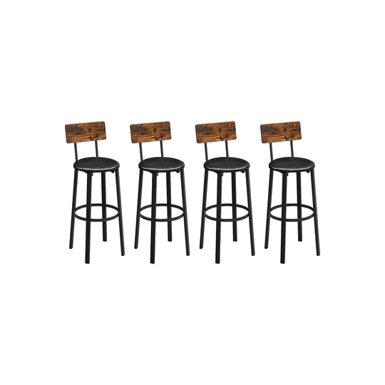 Lot de 4 chaises de Bar