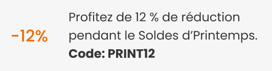Discount Code PRINT12