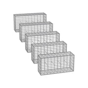 5 Gabions 100 x 50 x 30 cm
