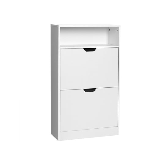 Meuble chaussures 2 abattants