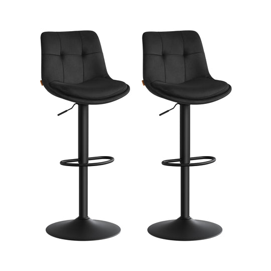 Tabourets de bar design avec siège pivotant à hauteur réglable