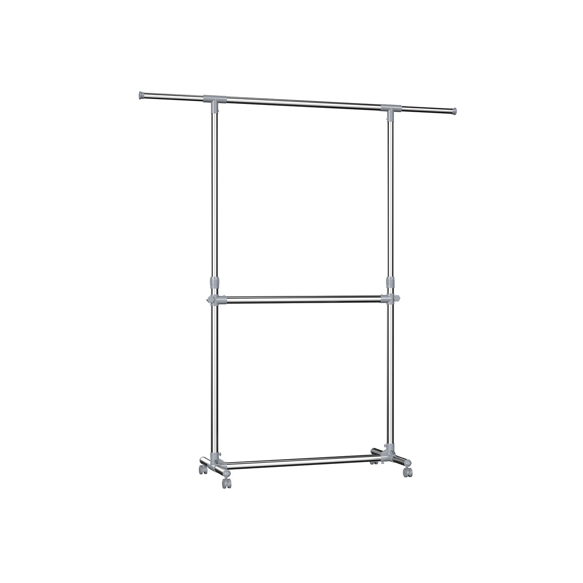 Portant vêtements ajustable