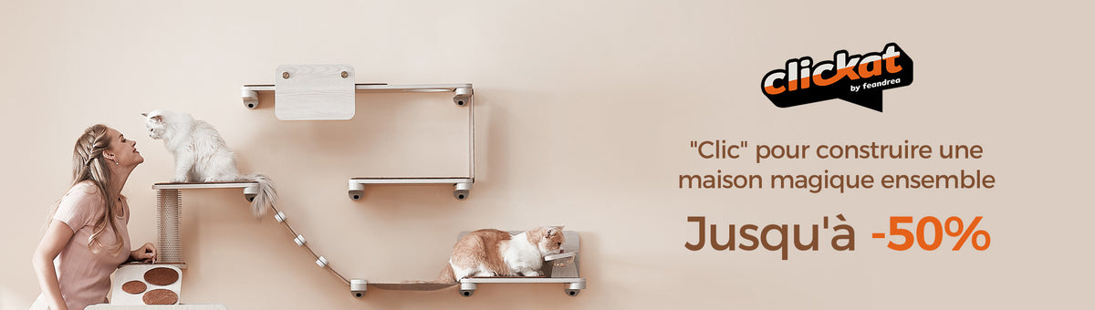 Arbres à chat muraux modulables | Clickat by SONGMICS HOME