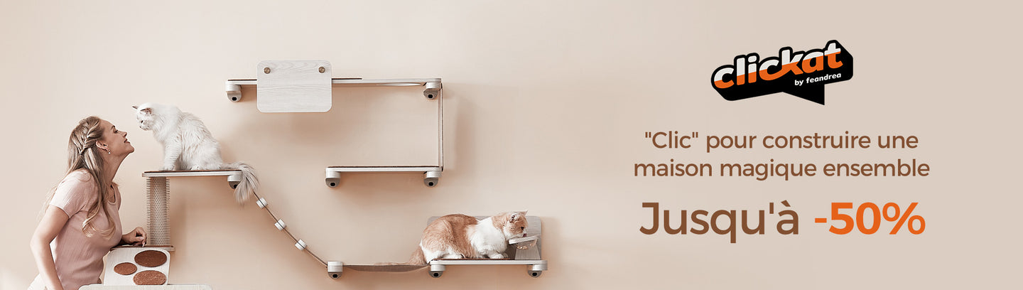 Arbres à chat muraux modulables | Clickat by SONGMICS HOME