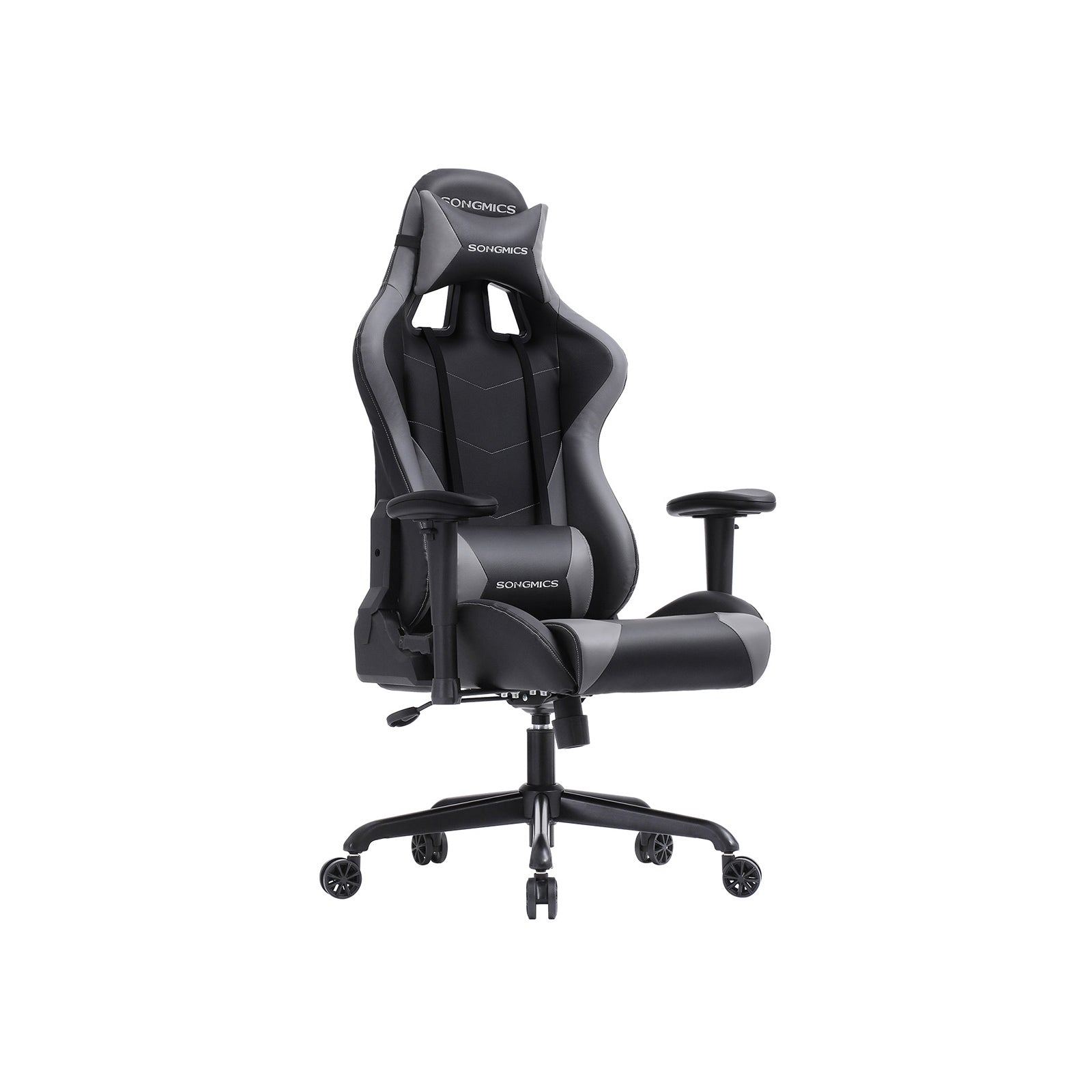 SONGMICS Fauteuil De Bureau Racing Fauteuil Gamer Comfortable