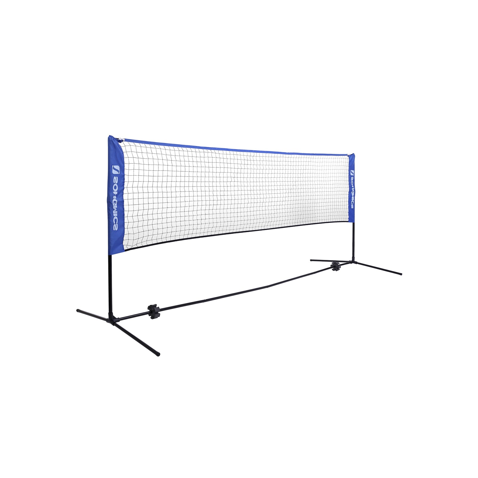 Hauki Filet de Badminton, Filet de Tennis 400 cm, Noir, H156 cm, Filet 3x  Volants, Sac