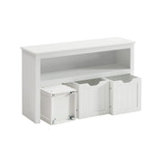 Meuble rangement blanc moderne