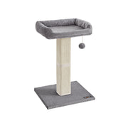 Griffoir pour chat 71 cm girs clair